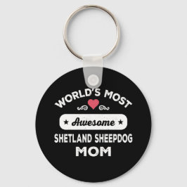 Shetland Sheepdog mama Sleutelhanger
