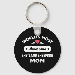 Shetland Sheepdog mama Sleutelhanger