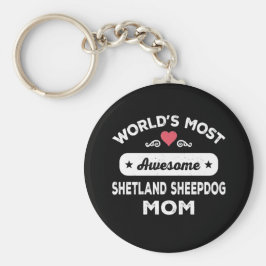 Shetland Sheepdog mama Sleutelhanger