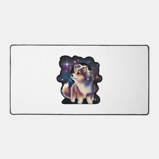 Shetland Sheepdog-melkwegstelsel Bureaumat (Voorkant)