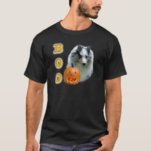 Shetland Sheepdog (merle) Boo T-shirt