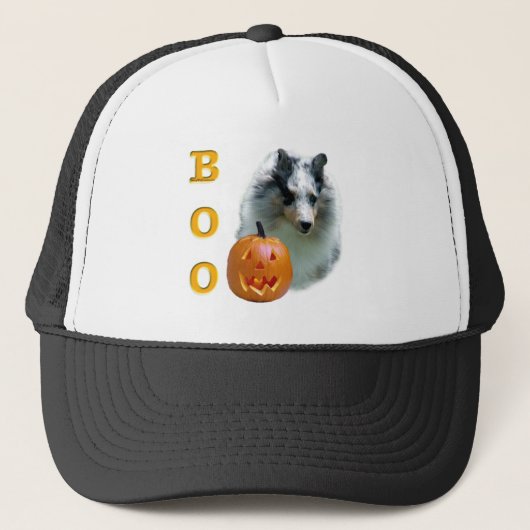 Shetland Sheepdog (merle) Boo Trucker Pet (Voorkant)