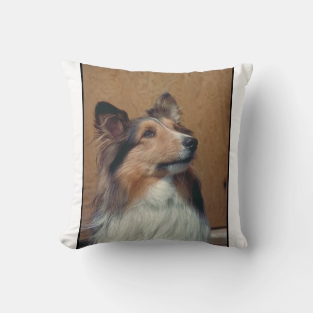 Shetland Sheepdog MoJo Pillow Kussen (Voorkant)