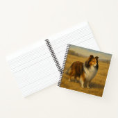Shetland Sheepdog Notitieboek (Binnen)