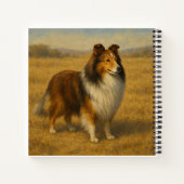 Shetland Sheepdog Notitieboek (Achterkant)