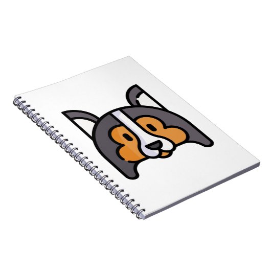 Shetland Sheepdog Notitieboek (Rechterzijde)