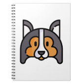 Shetland Sheepdog Notitieboek (Voorkant)