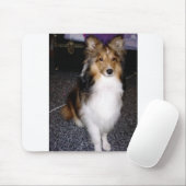 shetland sheepdog op 2 muismat (Met muis)