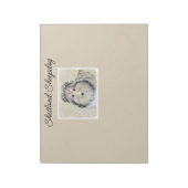 Shetland Sheepdog Painting - Cute Original Dog Art Notitieblok (Linkerzijde)