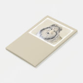 Shetland Sheepdog Painting - Cute Original Dog Art Post-it® Notes (Schuin)