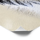 Shetland Sheepdog Painting - Cute Original Dog Art Poster (Hoek)