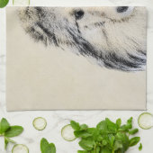 Shetland Sheepdog Painting - Cute Original Dog Art Theedoek (Gevouwen)