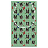 Shetland Sheepdog Portret Klein Cadeauzakje (Achterkant)