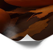 Shetland Sheepdog Puppy Herfst Delight Pompoen Perfect Poster (Hoek)