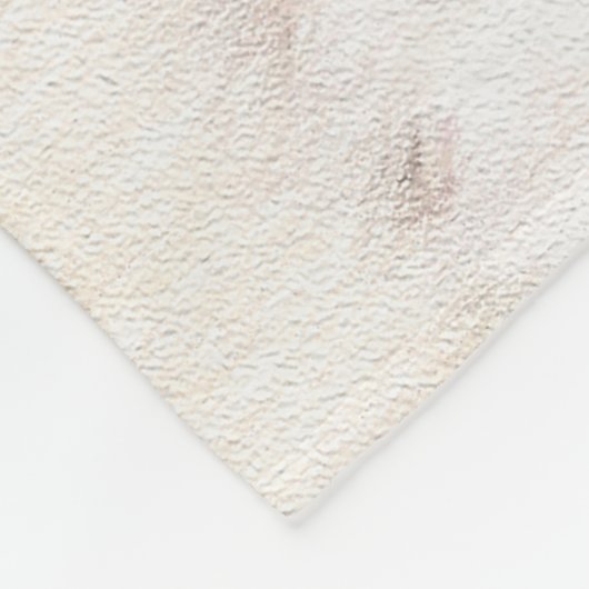 Shetland Sheepdog Puppy Pap Painting Original Dog  Fleece Deken (Hoek)