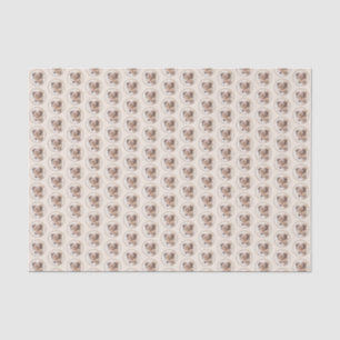 Shetland Sheepdog Puppy Pap Painting Original Dog  Tissuepapier