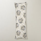 Shetland Sheepdog Puppy Schilderij Sheltie Dog Art Lichaamskussen (Achterkant (Verticaal))