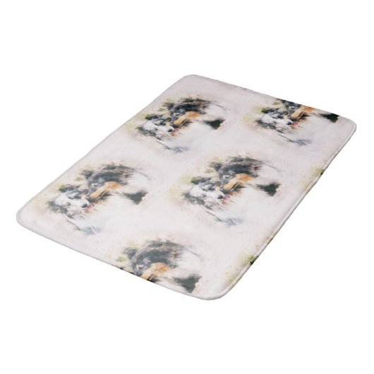 Shetland Sheepdog/ Rough Collie Badmat (Gekanteld)