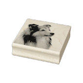 Shetland Sheepdog Rubberstempel (Stempel)