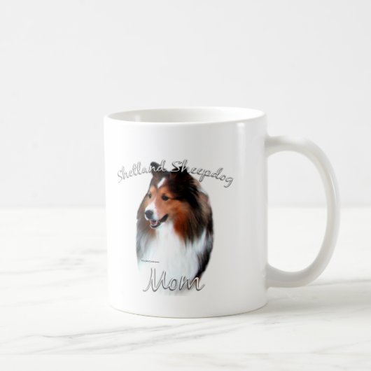 Shetland Sheepdog (sable) mam 2 Koffiemok (Rechts)