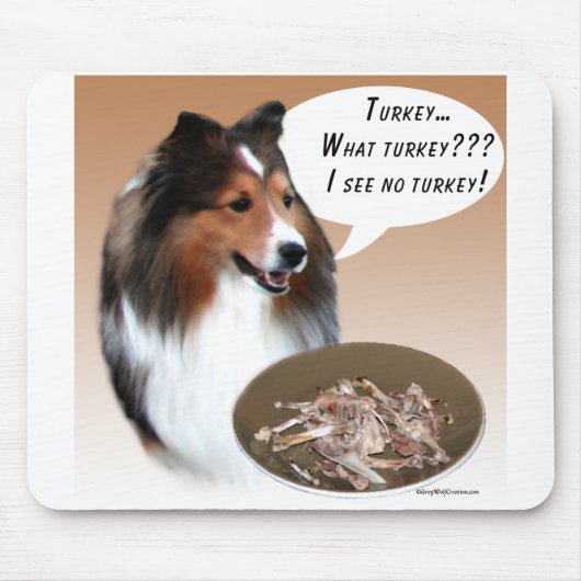Shetland Sheepdog (sable) Turkije Muismat (Voorkant)