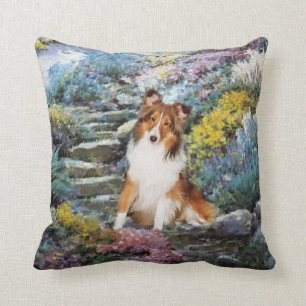 Shetland Sheepdog Sheltie Art Gifts Kussen