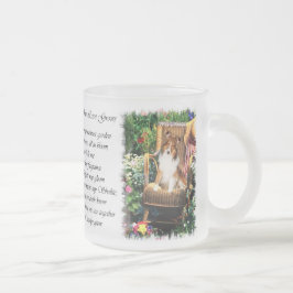 Shetland Sheepdog Sheltie Art Gifts Matglas Koffiemok