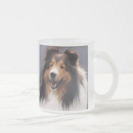 Shetland Sheepdog Sheltie Art Gifts Matglas Koffiemok