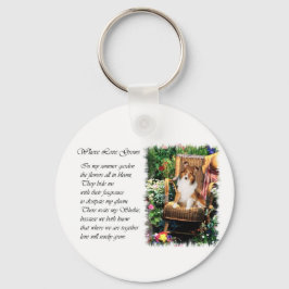 Shetland Sheepdog Sheltie Art Gifts Sleutelhanger