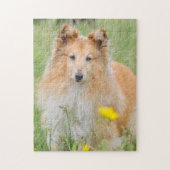 Shetland Sheepdog - Sheltie Dog Legpuzzel (Verticaal)