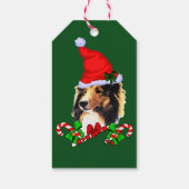 Shetland Sheepdog Sheltie Gift Labels Cadeaulabel (Achterkant)
