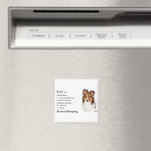 Shetland Sheepdog Sheltie Gifts Magneet (Insitu (Vaatwasser))