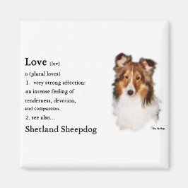 Shetland Sheepdog Sheltie Gifts Magneet