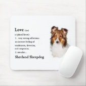 Shetland Sheepdog Sheltie Gifts Muismat (Met muis)