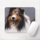 Shetland Sheepdog Sheltie Gifts Muismat (Met muis)