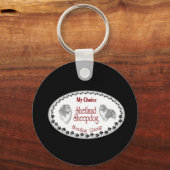 Shetland Sheepdog Sheltie Gifts Sleutelhanger (Voorkant)