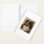 Shetland Sheepdog Sheltie glimlachen Planner (Display)