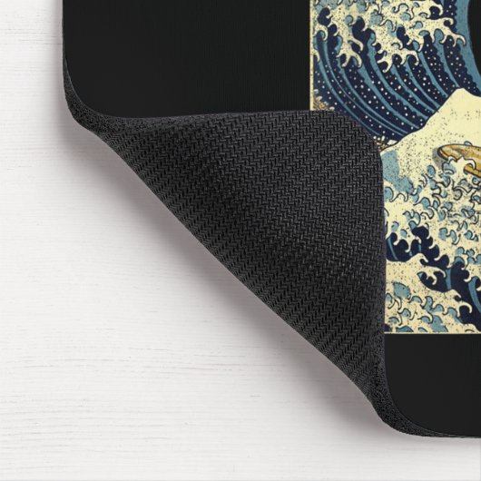 Shetland Sheepdog Sheltie Japanese Kanagawa Wave F Muismat (Hoek)