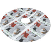 Shetland Sheepdog Sheltie Kerstmis Kerstboom Rok (Gekanteld)