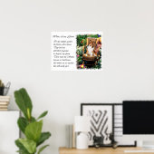 Shetland Sheepdog Sheltie Kunst Cadeaus Poster (Thuiskantoor)