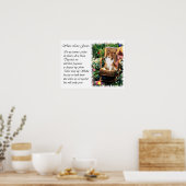 Shetland Sheepdog Sheltie Kunst Cadeaus Poster (Keuken)