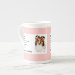 Shetland Sheepdog Sheltie Liefhebbers Cadeaus Porselein Kop