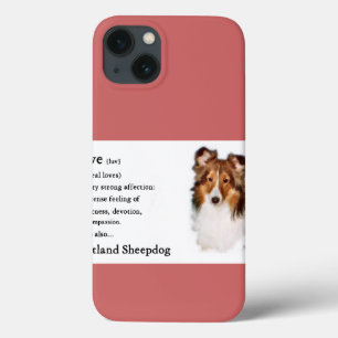 Shetland Sheepdog Sheltie Lovers Gifts Case-Mate iPhone Case