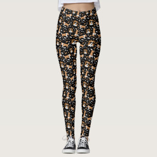 Shetland Sheepdog Sheltie Paws Pattern-Leggings Leggings
