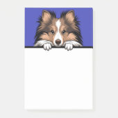 Shetland Sheepdog Sheltie Puppy Hondenliefhebber G Post-it® Notes (Voorkant)