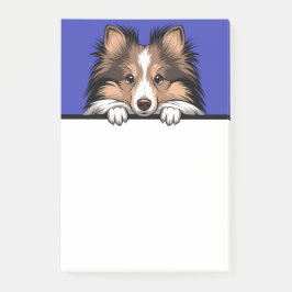 Shetland Sheepdog Sheltie Puppy Hondenliefhebber G Post-it® Notes