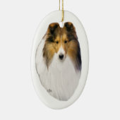 Shetland Sheepdog (Sheltie) Sable ornament (Rechts)