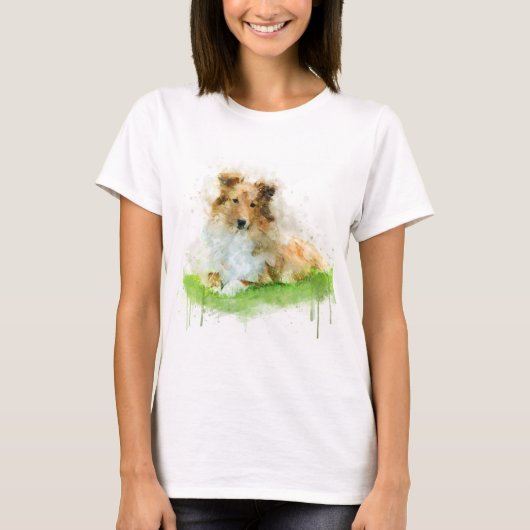 Shetland Sheepdog / Sheltie T-shirt (Voorkant)