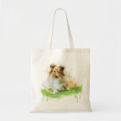 Shetland Sheepdog / Sheltie Tote Bag (Voorkant)