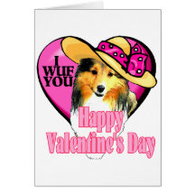Shetland Sheepdog Sheltie Valentijnsdag
